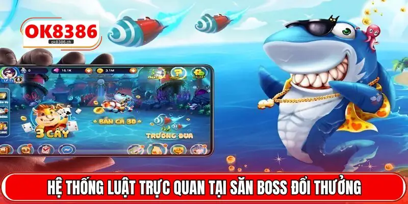 Hệ thống luật trực quan tại săn boss đổi thưởng